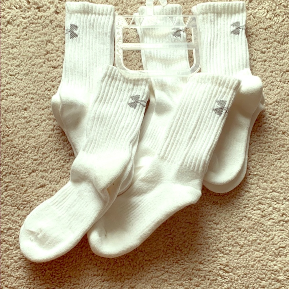Under Armour Youth Cotton 2.0 Socks - 5 pairs